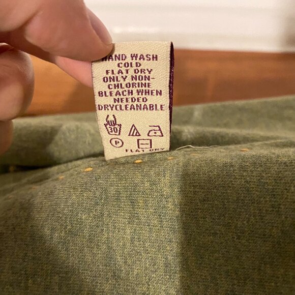 Vintage Free People Reversible Felt Patchwork Coat - Picture 9 of 12